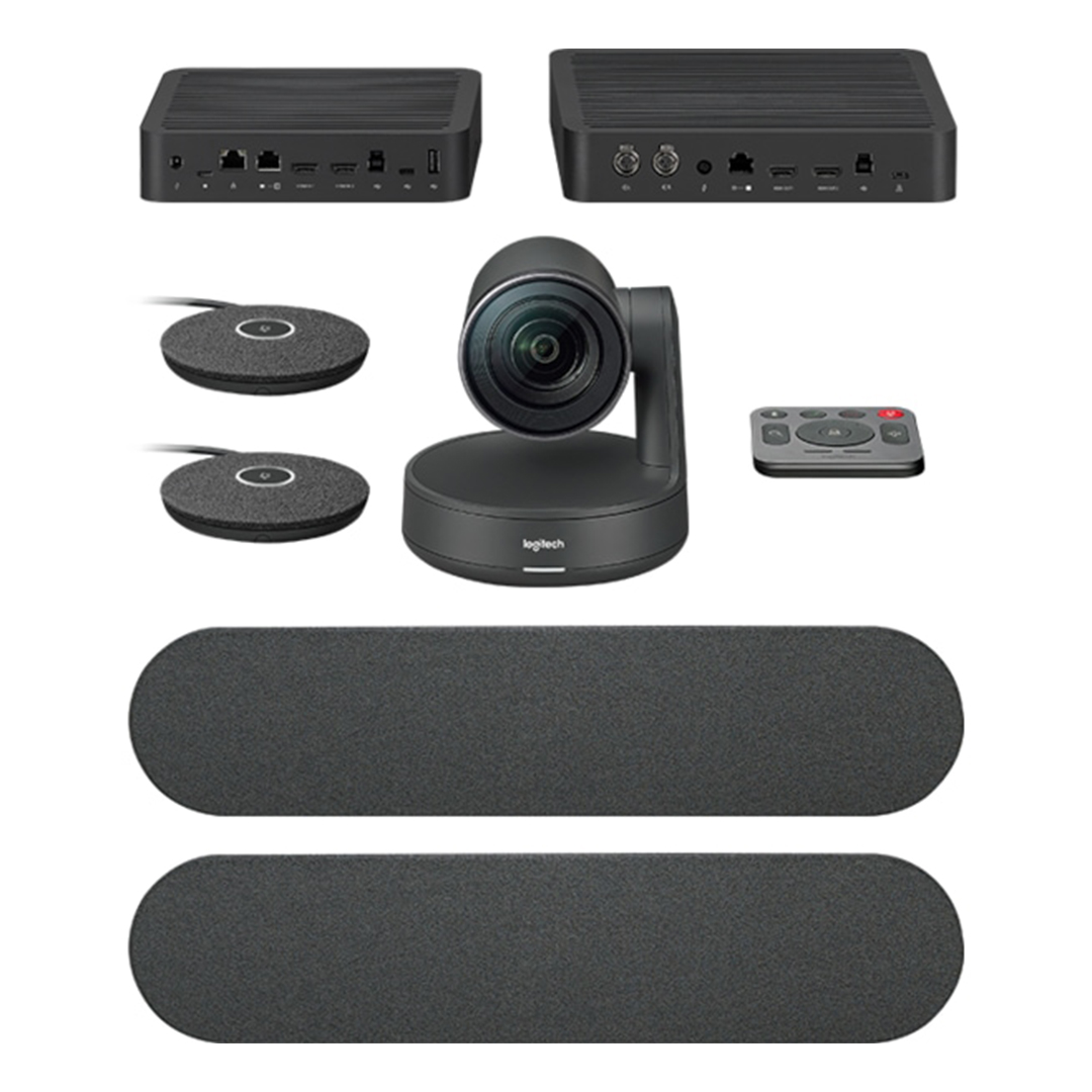 Logitech Rally Plus Ultra-HD Komplett Videokonferenssystem